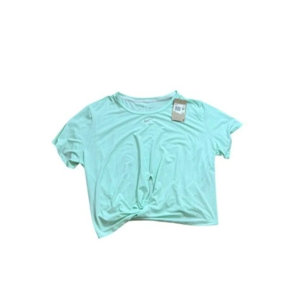 Nike Women's Size XXL Dri-FIT One Luxe Twist Short-Sleeve Top DD4921-379 Plus